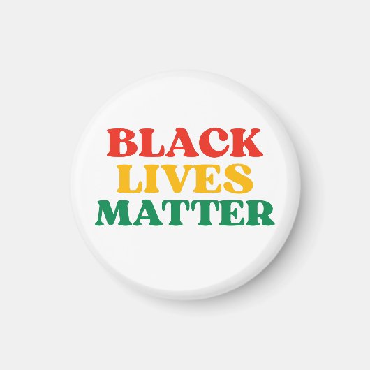 Aimant Black Lives Matter Ornament (Devant)