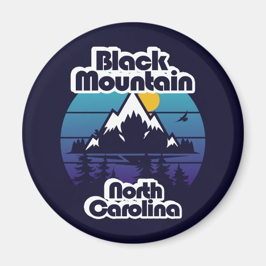 Aimant Black Mountain, Caroline du Nord (Devant)