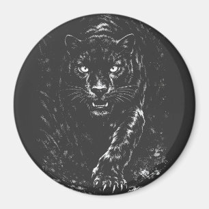 Aimant Black Panther — par BurnsInHell
