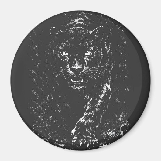 Aimant Black Panther — par BurnsInHell (Devant)