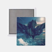 Aimant Black Pegasus Emerging (Recto/Verso)