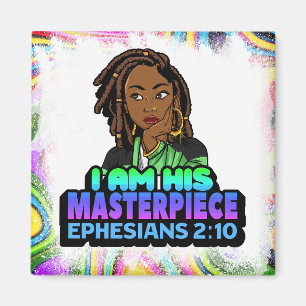 Aimant Black Queen Melanin Sista Booked Busy & Unbothered