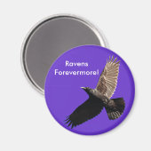 Aimant Black Raven (Recto/Verso)