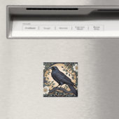 Aimant Black Raven William Morris inspiré (In Situ (Lave-vaisselle))