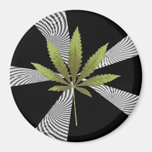 Aimant Black&White Swirl.......