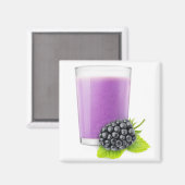 Aimant Blackberry smoothie (Recto/Verso)