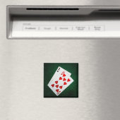 Aimant Blackjack 21 point - As, Ten (In Situ (Lave-vaisselle))