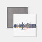 Aimant Blackpool Skyline (Recto/Verso)