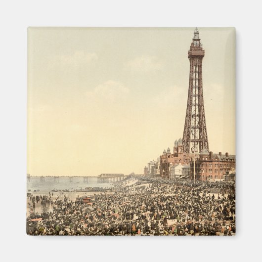 Aimant Blackpool Tower III, Lancashire, Angleterre (Devant)