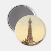 Aimant Blackpool Tower IV, Lancashire, Angleterre (Recto/Verso)