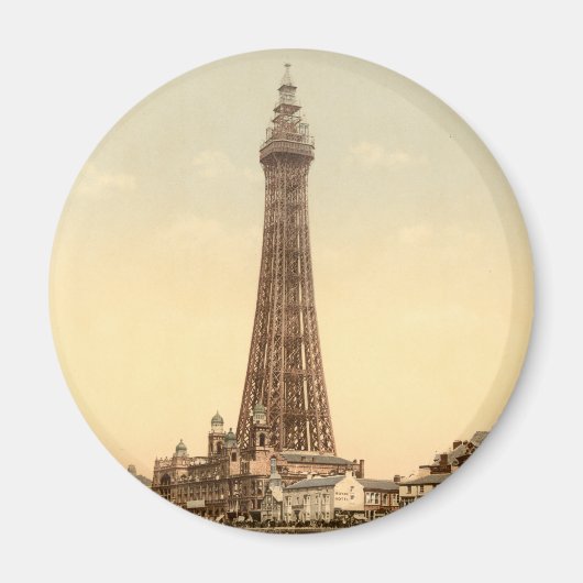 Aimant Blackpool Tower IV, Lancashire, Angleterre (Devant)