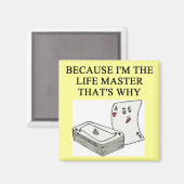 Aimant blague de l'expert du pont dupliqué (Recto/Verso)