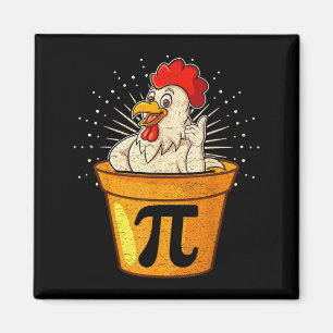 Aimant Blague de maths drôle sur un pot de poulet pour le