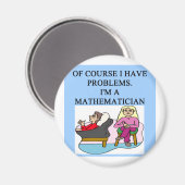 Aimant blague de psychologie MATH (Recto/Verso)