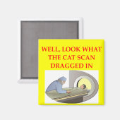 Aimant blague de radiologie (Recto/Verso)