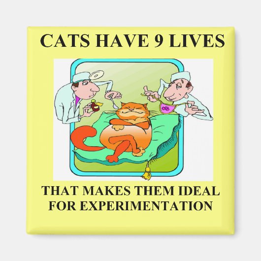 Aimant blague d'expérimentation biologique (Devant)