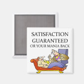 Aimant blague PSYCHOLOGIQUE (Recto/Verso)