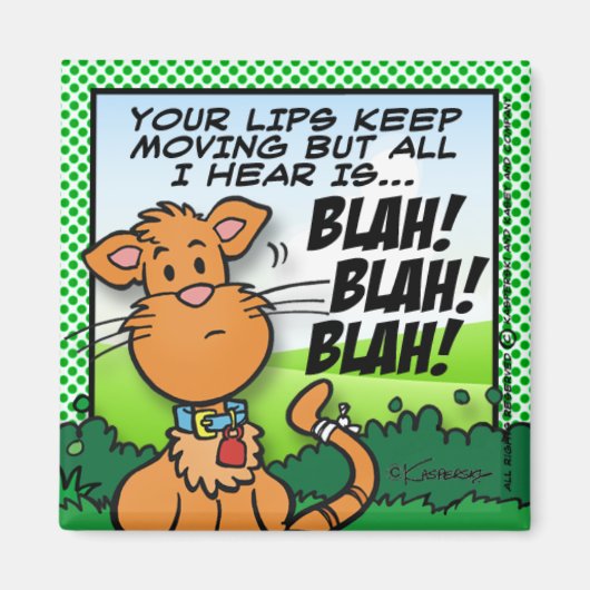 AIMANT BLAH! BLAH! BLAH! (Devant)