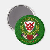 Aimant Blake Irish Shield & Claddagh (Recto/Verso)