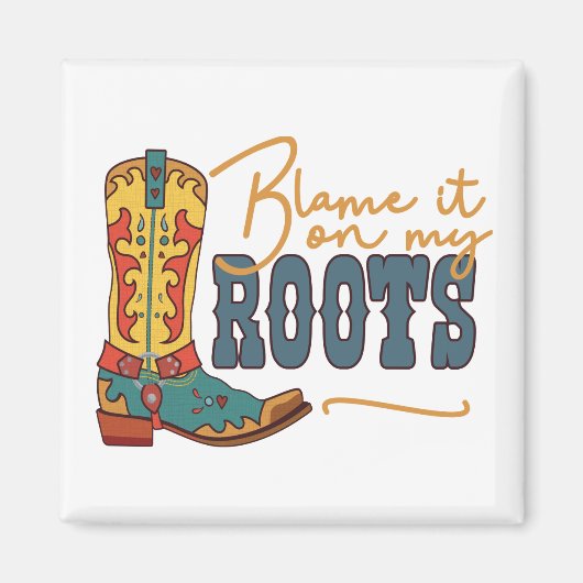 Aimant Blâmer Sur Mes Racines (Devant)