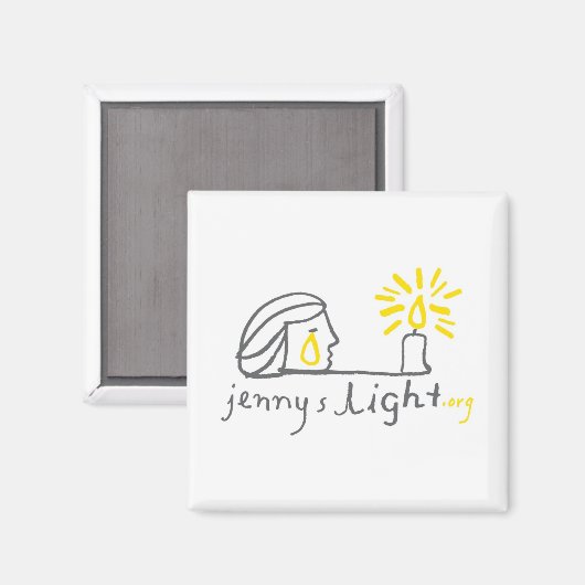 Aimant blanc (Recto/Verso)