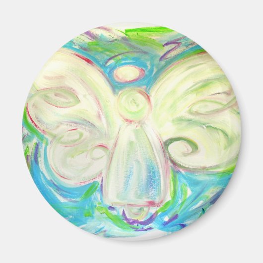 Aimant blanc à angle clair (Devant)