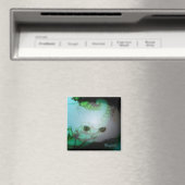 Aimant blanc Kitty (In Situ (Lave-vaisselle))