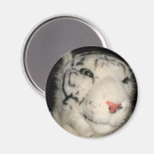 Aimant blanc Tigre 1 (Recto/Verso)