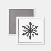 Aimant Blanche-Neige simple (Recto/Verso)