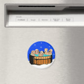 AIMANT BLANCHIMENT DANS UN BAIN À REMOUS (In Situ (Lave-vaisselle))