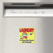 Aimant BLANCHISSERIE- Pour Le Même Jour Service Faites-Le (In Situ (Lave-vaisselle))