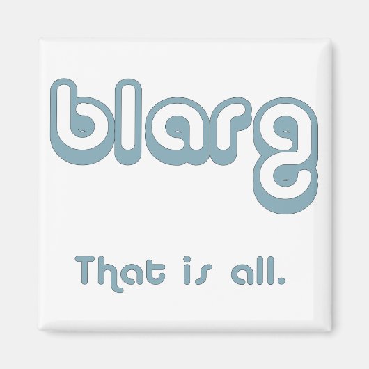 Aimant blarg. (Devant)