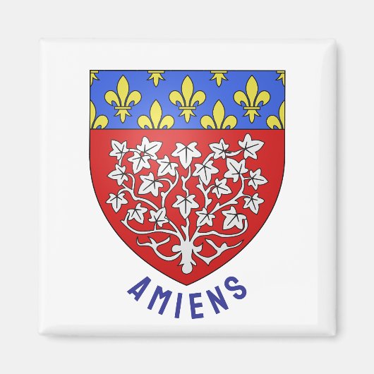 Aimant Blason d'Amiens, France (Devant)
