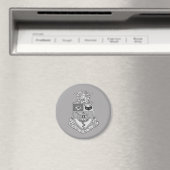 Aimant Blason de Kappa Psi (In Situ (Lave-vaisselle))