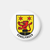 Aimant Blason de Konolfingen, Suisse (Devant)