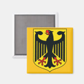 Aimant Blason de l'Allemagne (Recto/Verso)