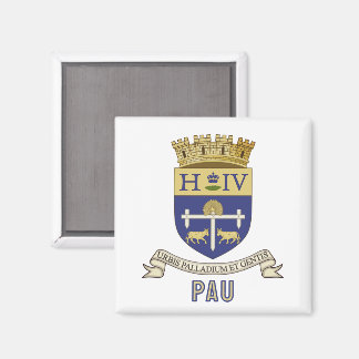 Aimant Blason de Pau, Pyrénées-Atlantiques (FRANCE)