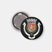 Aimant Blason d'Elvas, Portugal (Recto/Verso)