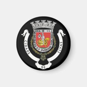 Aimant Blason d'Elvas, Portugal