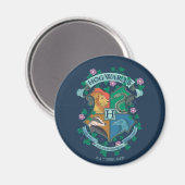 Aimant Blason floral HOGWARTS™ (Recto/Verso)