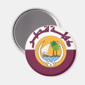 Aimant blason qatar (Recto/Verso)