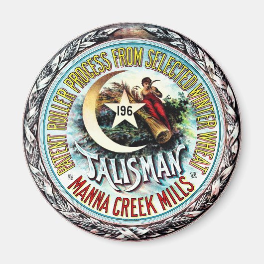 Aimant Blé Talisman Winter (Devant)