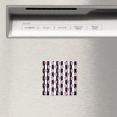 Aimant Bleck et Withe cool tendance, Cup Cakes (In Situ (Lave-vaisselle))