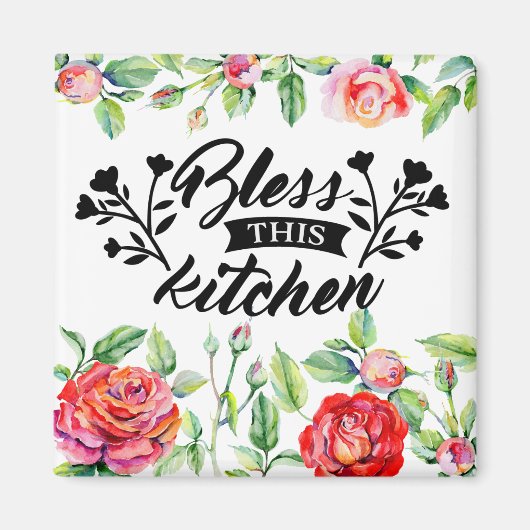 Aimant Bless this kitchen (Devant)