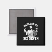 Aimant Blessé 6 Numéro 67 Six Sept Mème (Recto/Verso)