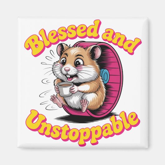 Aimant Blessed And Unstoppable (Devant)