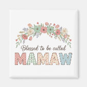 Aimant Blessed to be called Mamaw (Devant)