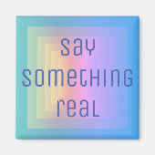 Aimant bleu (Devant)