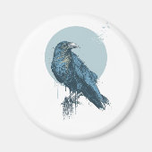 Aimant bleu (Devant)