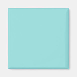 Aimant Bleu Aqua couleur uni